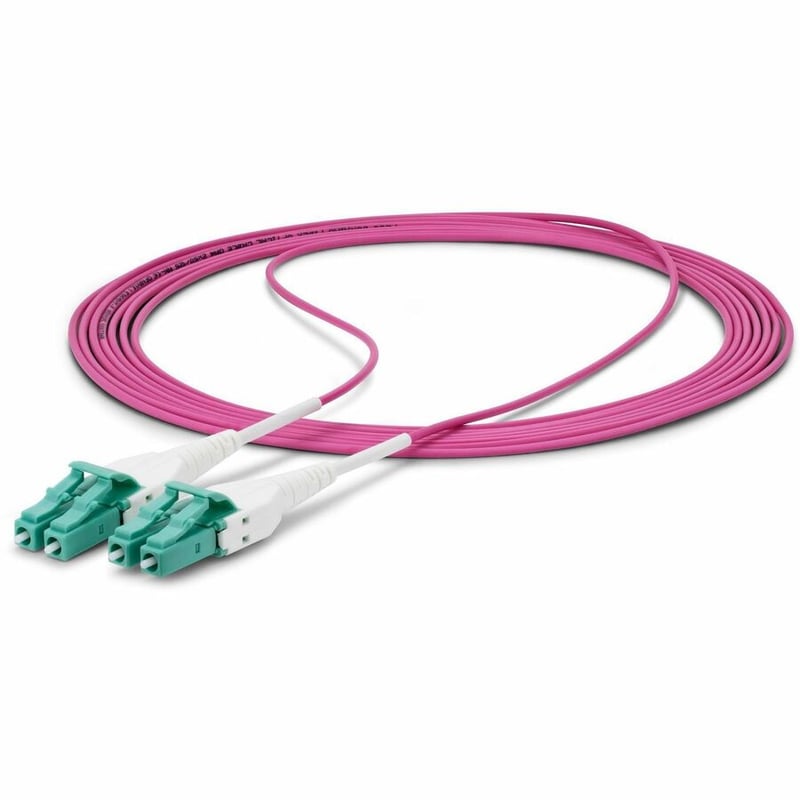 OM4 LC/LC MULTIMODE FIBER CABLE UNIBOOT/OFNR RISER/100G - 50/125 - Thumbnail 5