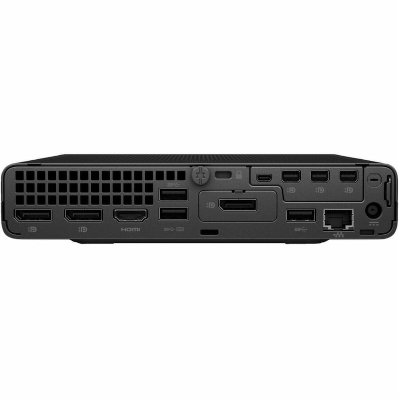 HP Elite Mini 600 G9 Desktop Computer - Intel Core i5 12th Gen i5-12500T - vPro Technology - 16 GB - 256 GB SSD - Mini PC - Thumbnail 4
