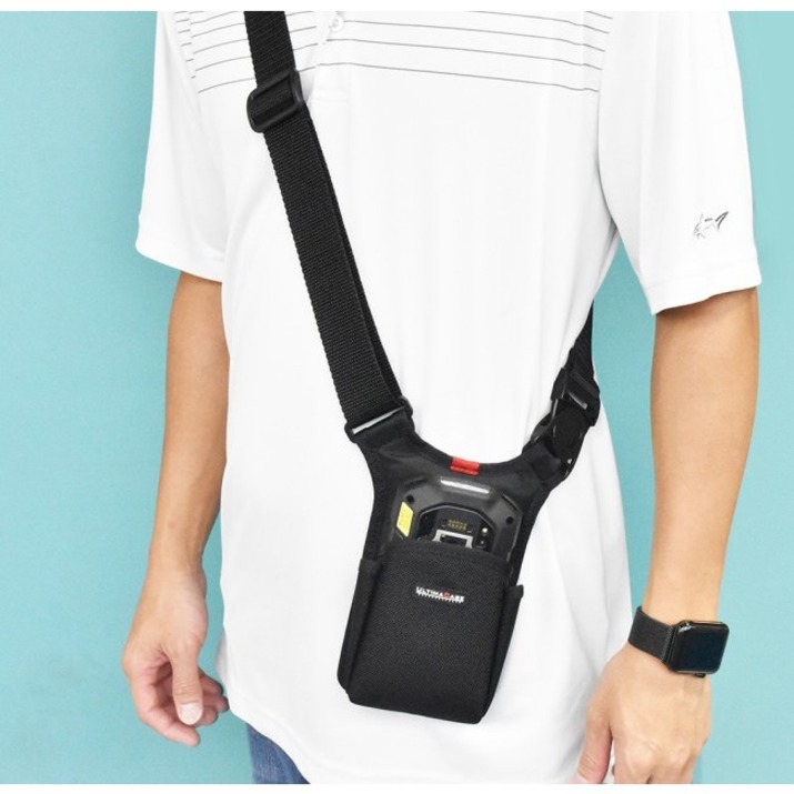 Agora Edge Carrying Case (Holster) Zebra Handheld Terminal - Black - Thumbnail 2