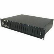 Perle MCR1900-DAC Media Converter Chassis - Thumbnail 2