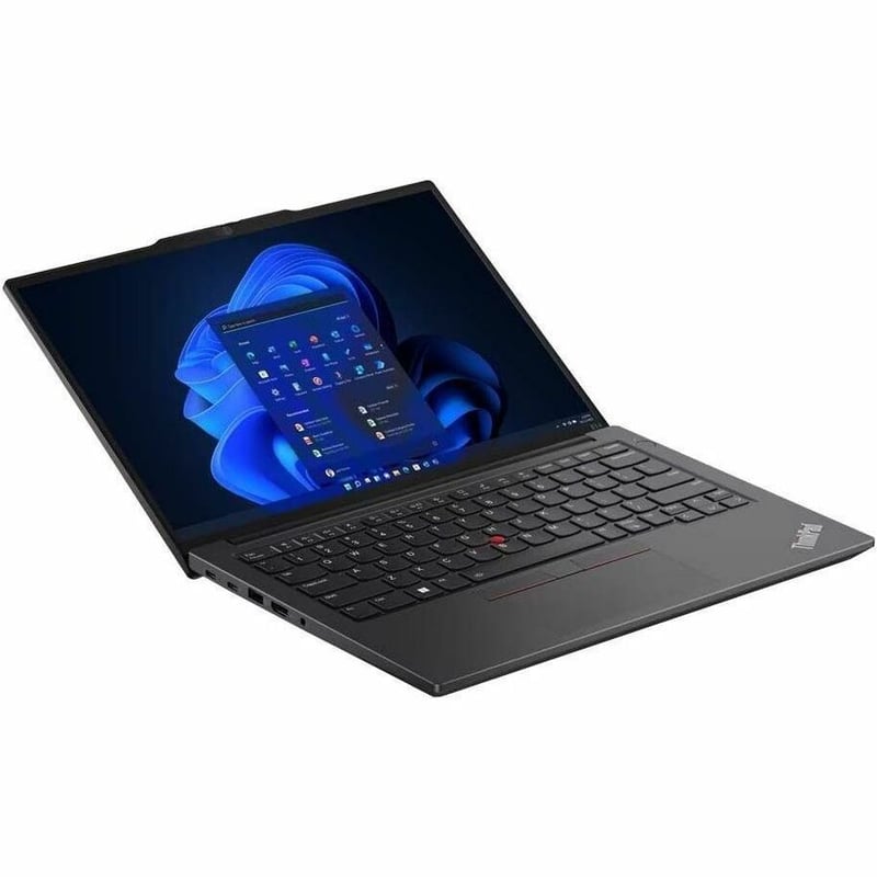 Lenovo ThinkPad E14 Gen 5 21JK00CEUS 14" Notebook - WUXGA - 1920 x 1200 - Intel Core i5 13th Gen i5-1335U Deca-core (10 Core) 1.30 GHz - 16 GB Total RAM - 8 GB On-board Memory - 256 GB SSD - Graphite Black - Thumbnail 1