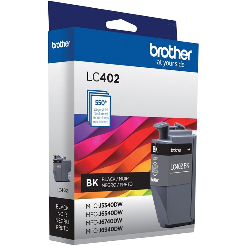 Brother LC402BKS Original Inkjet Ink Cartridge - Black Pack - Thumbnail 3