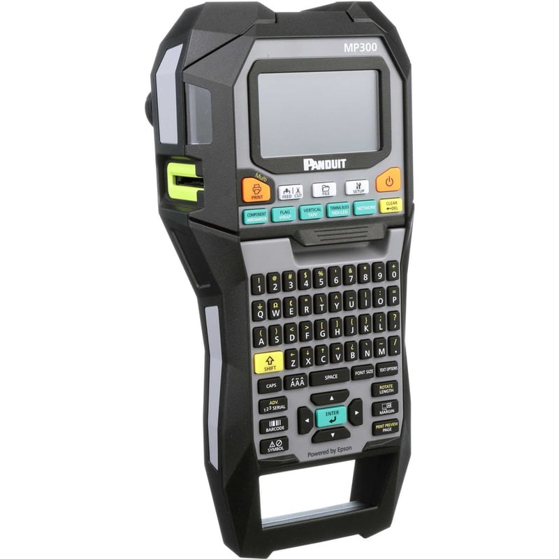 Panduit Mobile Thermal Transfer Printer - Monochrome - Portable - Label Print - USB - USB Host - US - Battery Included - With Cutter - Thumbnail 2