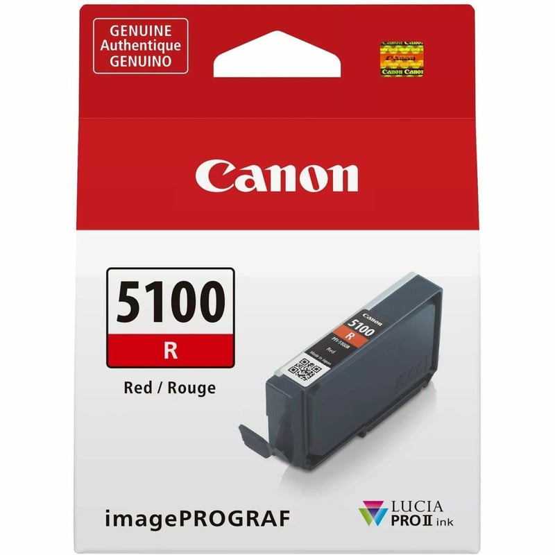 PFI-5100 R, RED INK TANK - Thumbnail 1