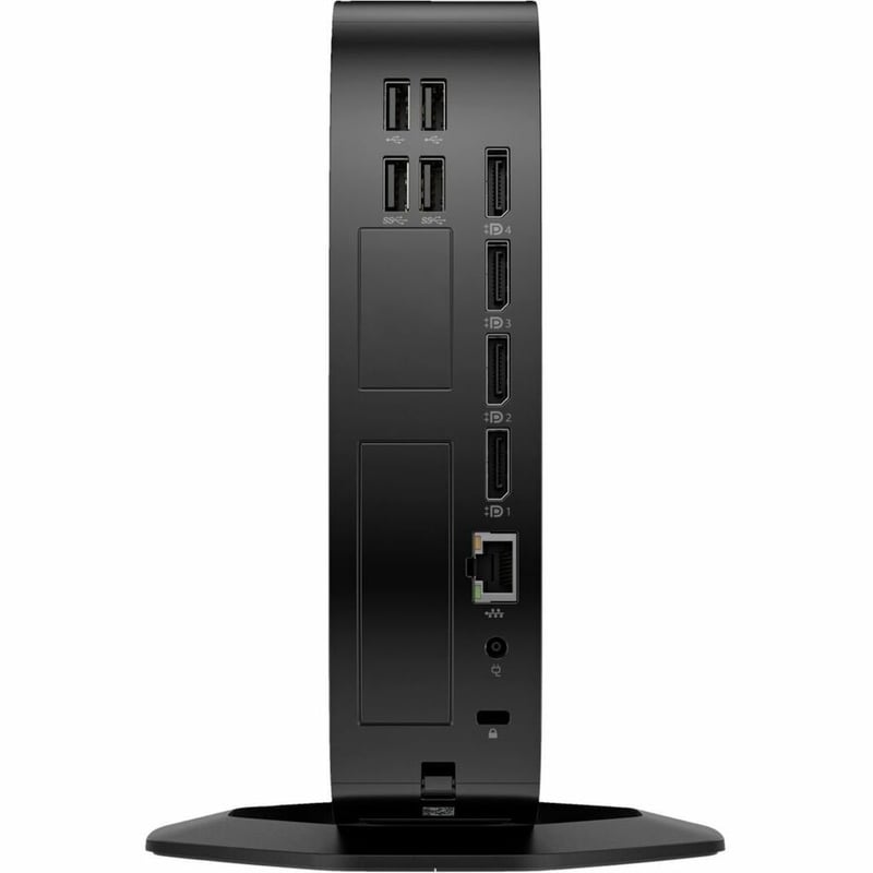 HP Elite t755 Thin Client - AMD Ryzen V2546 Hexa-core (6 Core) 3 GHz - TAA Compliant - Thumbnail 3