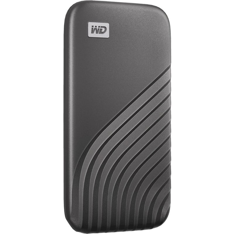 WD My Passport WDBAGF0020BGY-WESN 2 TB Portable Solid State Drive - External - Space Gray - Thumbnail 3