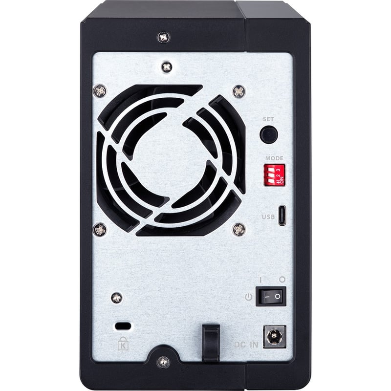 QNAP 2 Bay USB Type-C Direct Attached Storage with Hardware RAID - Thumbnail 3