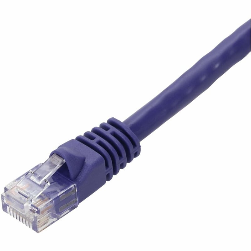 16FT PURPLE CAT6 UTP PVC SNAGLESS BUBBLE BOOT - Thumbnail 2