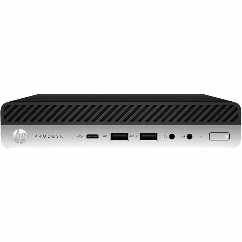 Joy Systems - HP ProDesk 600 G4 Desktop Computer - Intel Core i5 8th Gen i5-8500T Quad-core (4 Core) 2.10 GHz - 16 GB RAM DDR4 SDRAM - 500 GB PCI Express NVMe SSD - Mini PC - Refurbished - Thumbnail 1