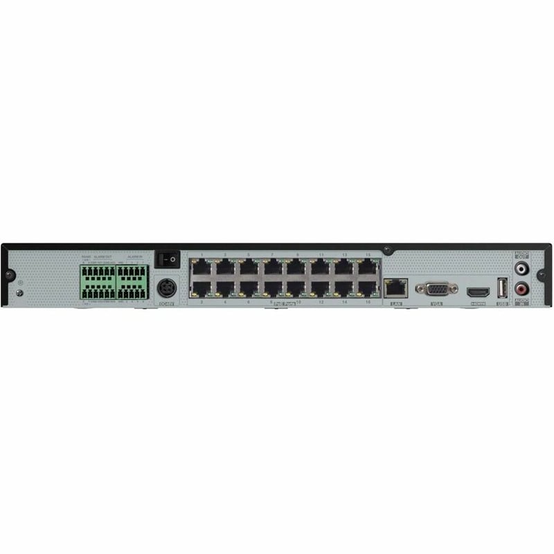Speco 16 Channel Facial Recognition NVR with 16 Built-in PoE Ports - 32 TB HDD - Thumbnail 2