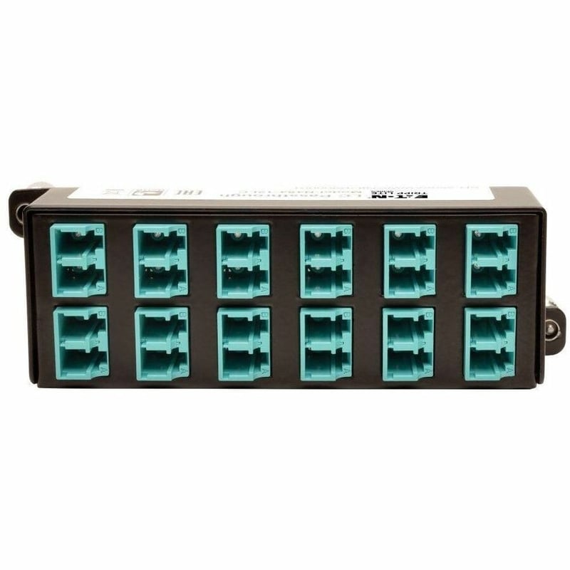 Tripp Lite by Eaton 10GbE High Density Pass-Through Cassette 12 LC Duplex Connection - Thumbnail 2