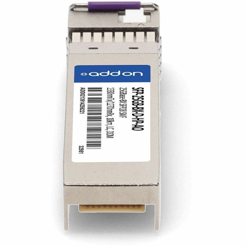 HP COMP XCVR TAA 25G-BX 1330/1270 10KM SMF SFP28 - Thumbnail 4