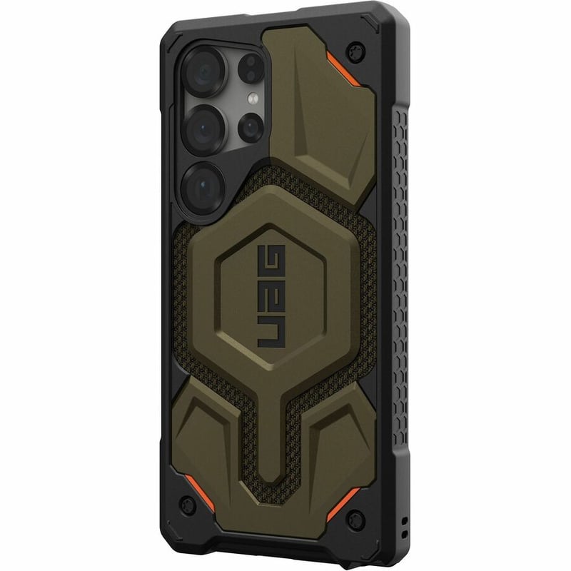Urban Armor Gear Monarch Pro Kevlar® Galaxy S25 Ultra Case - Kevlar Element Green - Thumbnail 5