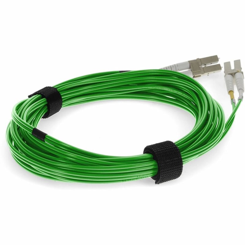 ADDON LC M/M PATCH CBL 5M GREEN OM3 RISER FIBER - Thumbnail 5