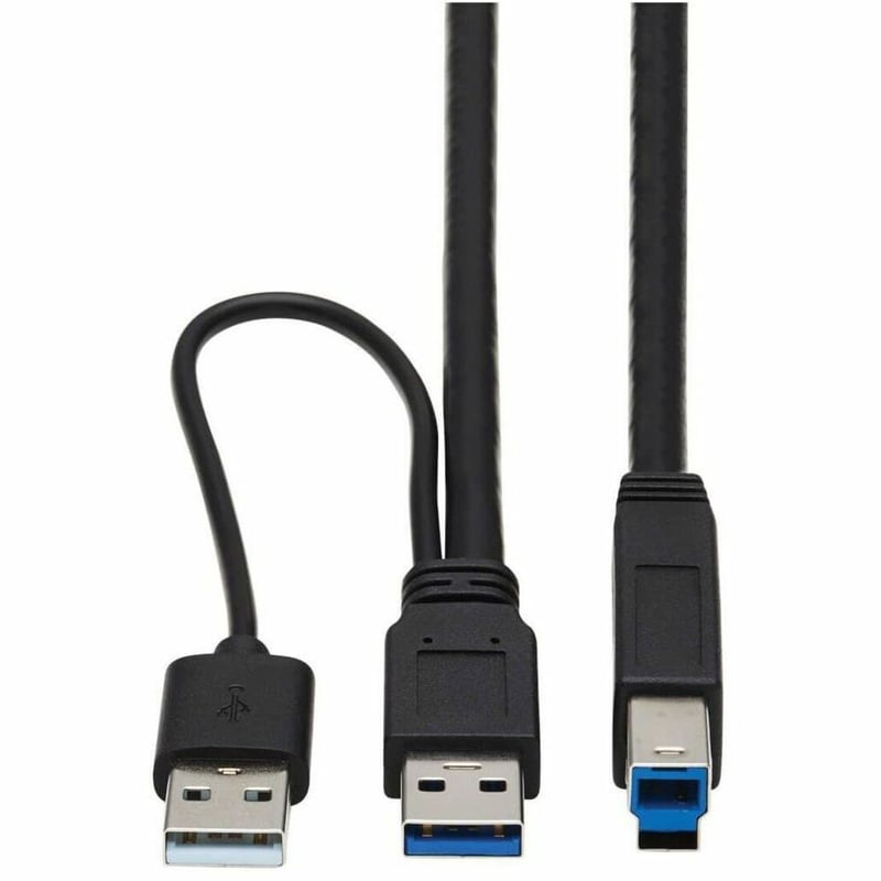 Tripp Lite by Eaton USB Active Repeater Cable - USB-A to USB-B (M/M), USB 3.2 Gen 1, 25 ft. (7.6 m) - Thumbnail 1