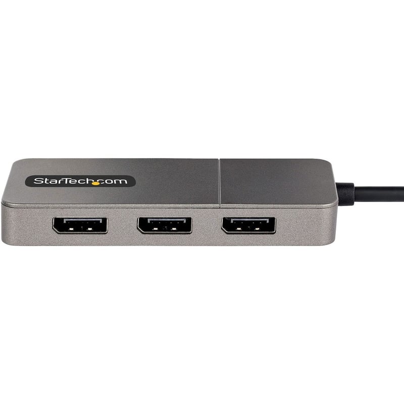 StarTech.com 3-Port USB-C Multi-Monitor Adapter, Type-C to 3x DisplayPort MST Hub, Triple 4K60Hz DP Display Extender / Splitter, Windows - Thumbnail 4