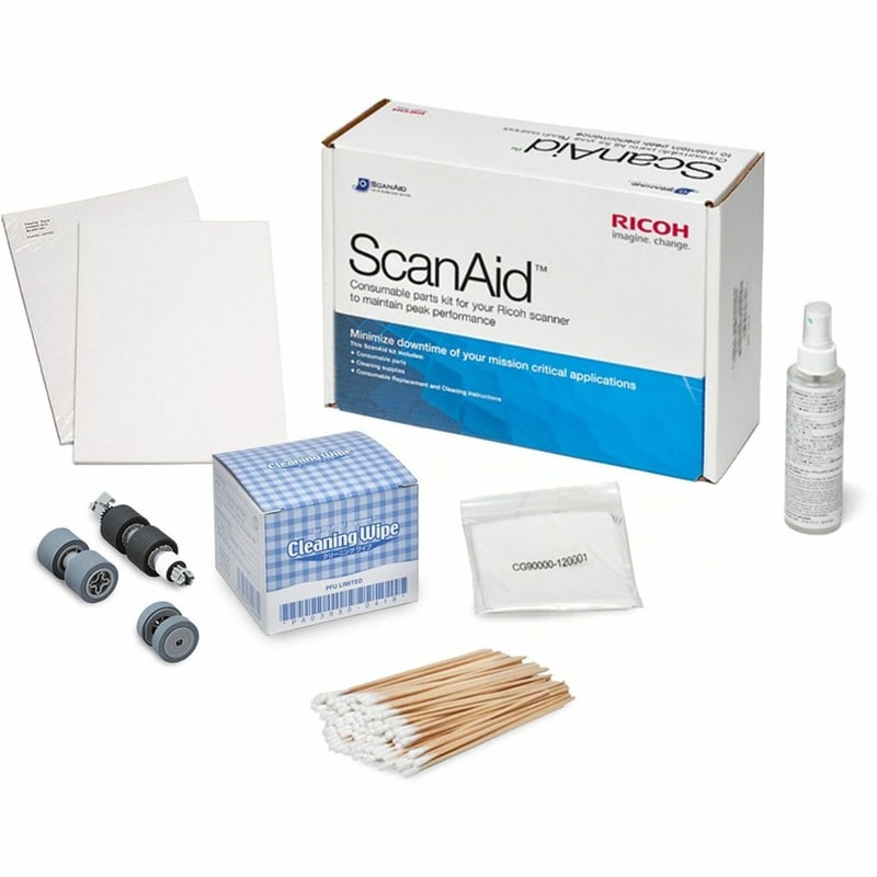 FI-8950 FI-8930 SCAN AID KIT ROLLERS CLEANING SUPPLIES