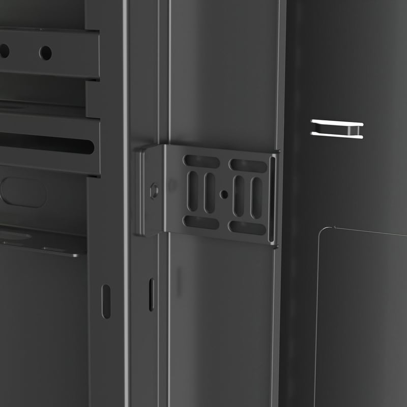 Middle Atlantic DWR Series 35RU Pivoting Wall Mounted Rack - 26in Depth Wall Mounted Cabinet - Thumbnail 4