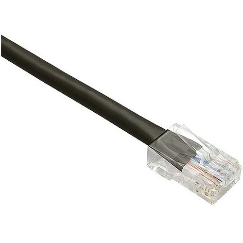 UNC CAT6 PATCH CABLE, 06 FT BLACK. HIGH-PERFORMANCE CAT6 ETHERNET CABLE DESIGNED