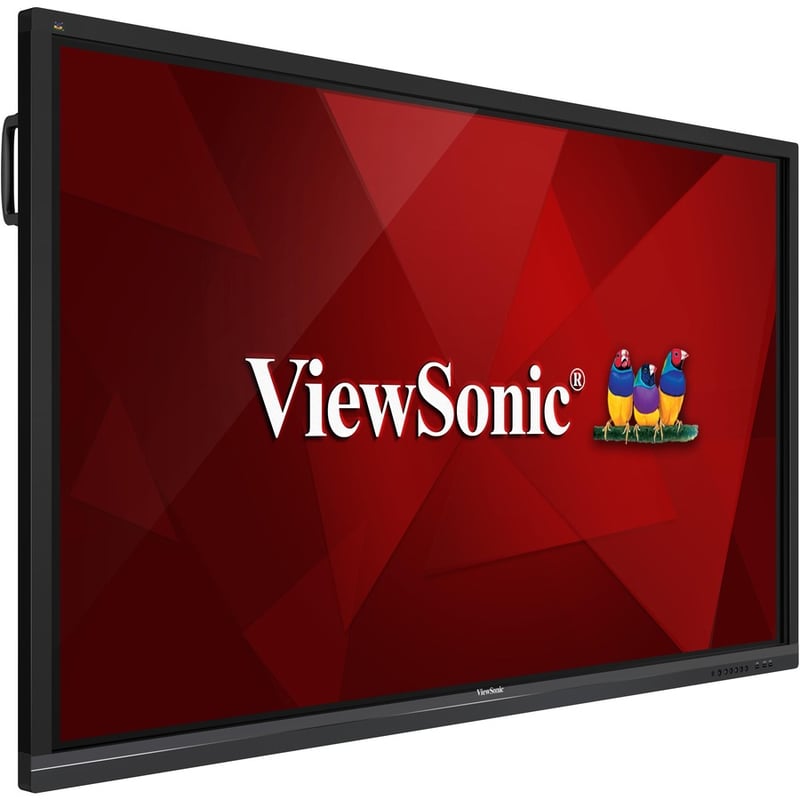 ViewSonic IFP7550 75 Inch ViewBoard 4K Interactive Flat Panel Display with 20-Point Touch, Integrated Microphone and HDMI, RJ45
