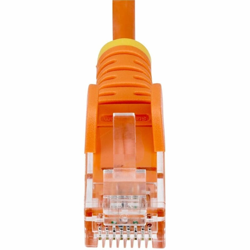 SLIM CAT6 CABLE ORANGE LSZH SLIM SNAGLESS RJ45 UTP PATCH CABLE