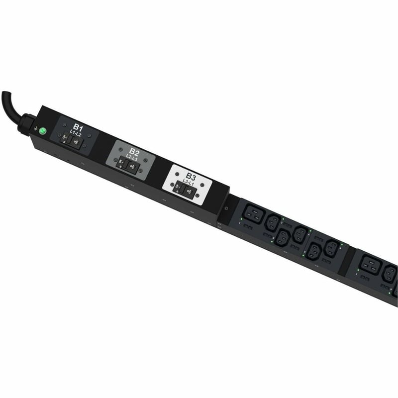 Panduit G6 MS PDU, 10KW, 50AMP, (30)C13, (6)C19, CS8365 - Thumbnail 2