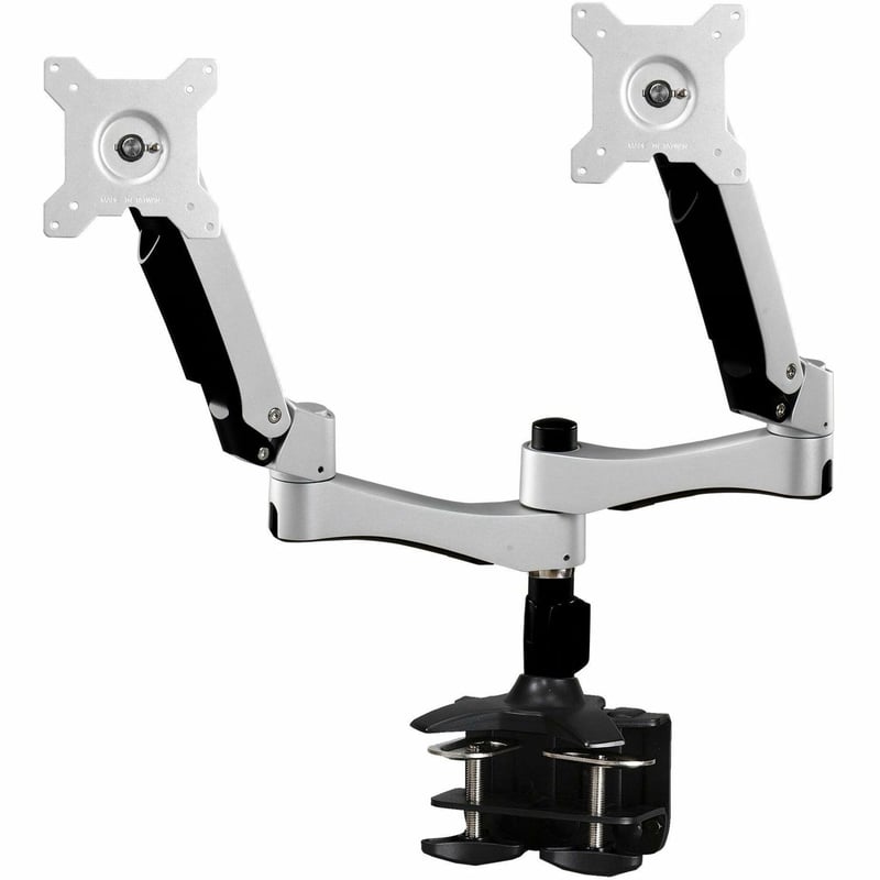 Amer Mounts Dual Articulating Monitor Arm. Supports two 15"-26" LCD/LED Flat Panel Screens - Thumbnail 1