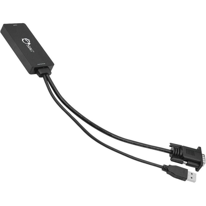 SIIG Portable VGA & USB Audio to HDMI Converter - Thumbnail 4