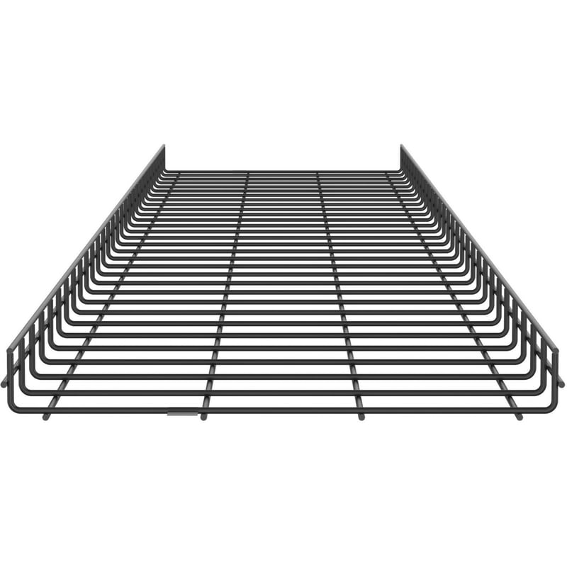 Panduit Wire Basket 2" H x 18" W, Black Powdered Coated - Thumbnail 1