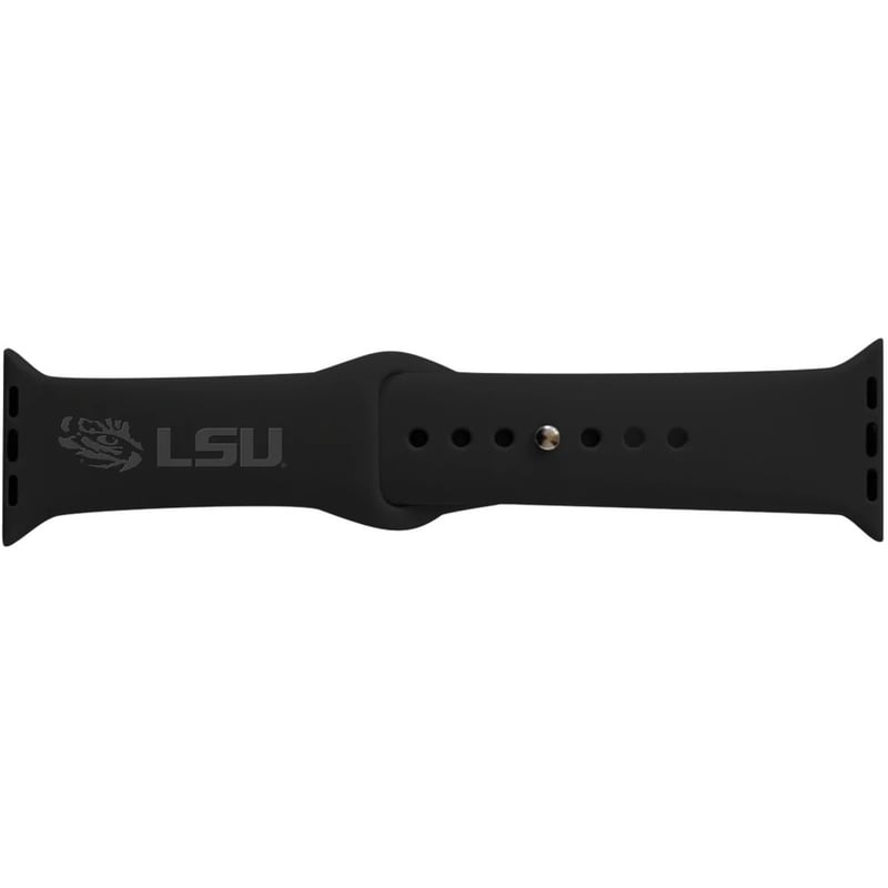 OTM Louisiana State University Silicone Apple Watch Band, Classic - Thumbnail 1