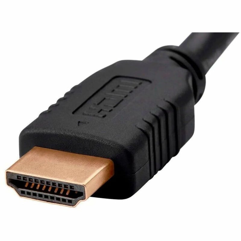 MONOPRICE 4K HIGH SPEED HDMI CABLE 25FT - 18GBPS BLACK - 3 PACK - Thumbnail 2