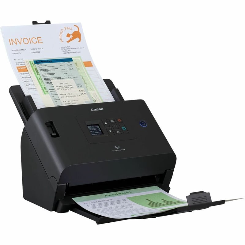 Canon imageFORMULA DR-S250N Sheetfed Scanner - 600 dpi Optical - Thumbnail 2
