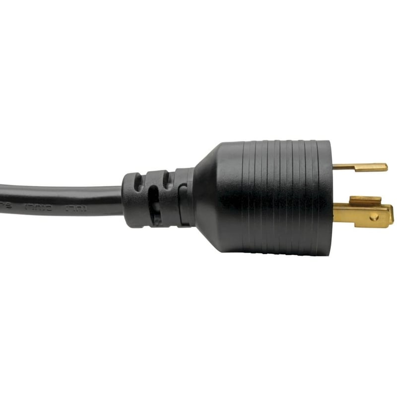 Eaton Tripp Lite Series Power Cord, C19 to NEMA L6-20 - Heavy-Duty, 20A, 250V, 12 AWG, 14 ft. (4.27 m), Black - Thumbnail 3