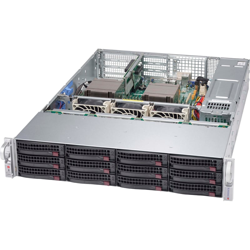 Supermicro SuperChassis 826BAC4-R1K23WB - Thumbnail 1