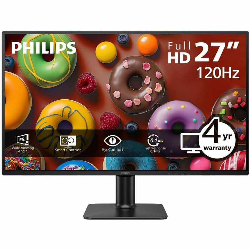 Philips 27E2N2100S 27" Class Full HD LED Monitor - 16:9 - Textured Black