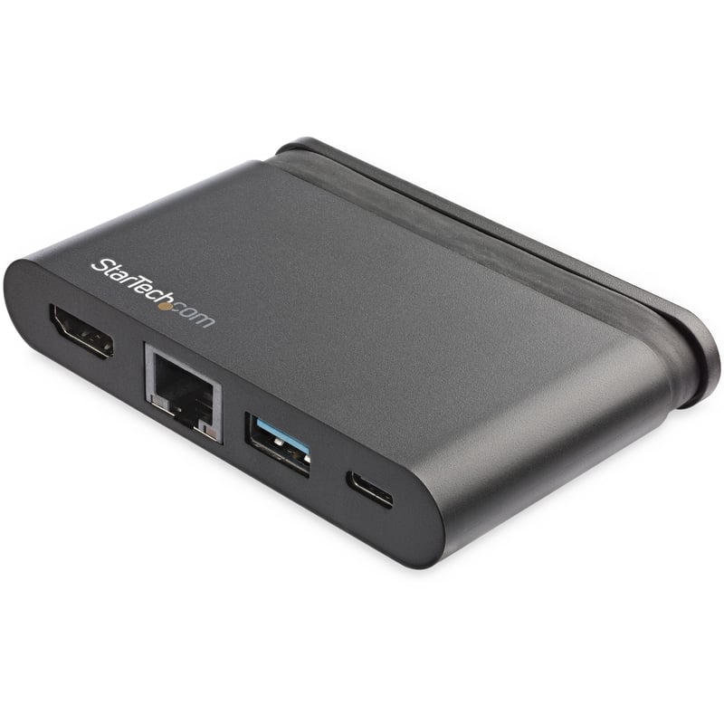 StarTech.com USB C Multiport Adapter - USB-C Travel Dock to 4K HDMI, 100W PD 3.0 Pass-Through, USB-A USB-C, GbE - Portable USB Type-C Dock - Thumbnail 1