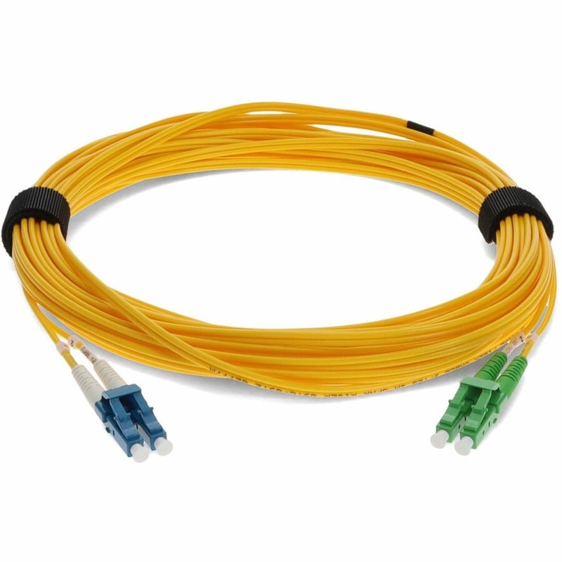 AddOn 4m ALC to LC Yellow OS2 Duplex OFNR (Riser-Rated) SMF Fiber Patch Cable