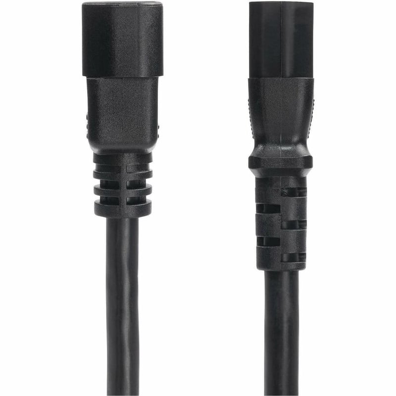 StarTech.com 6ft (1.8m) Power Extension Cord, IEC 60320 C14 to C13 PDU Power Cord, 13A 250V, 16AWG, UL Listed Components - Thumbnail 2