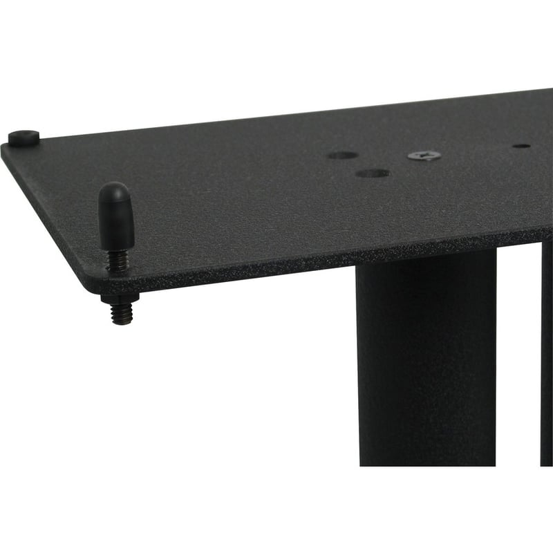 Sanus Steel Series Center Channel Speaker Stand - 22in Height - Steel - Black - Thumbnail 2