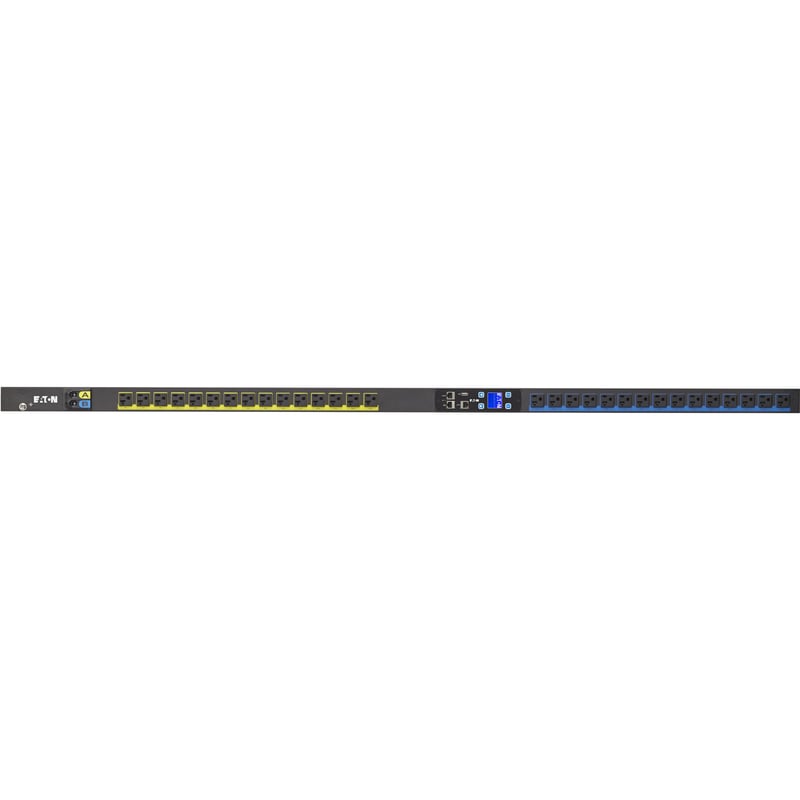 Eaton Metered Input rack PDU, 0U, L5-30P input, 2.88 kW max, 120V, 24A, 10 ft cord, Single-phase, Outlets: (30) 5-20R - Thumbnail 1