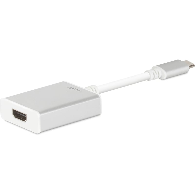 Moshi USB-C to HDMI Adapter, 4K up to 60 fps, Aluminum Casings, Works with MacBook, MacBook Air, MacBook Pro, Surface - Thumbnail 2