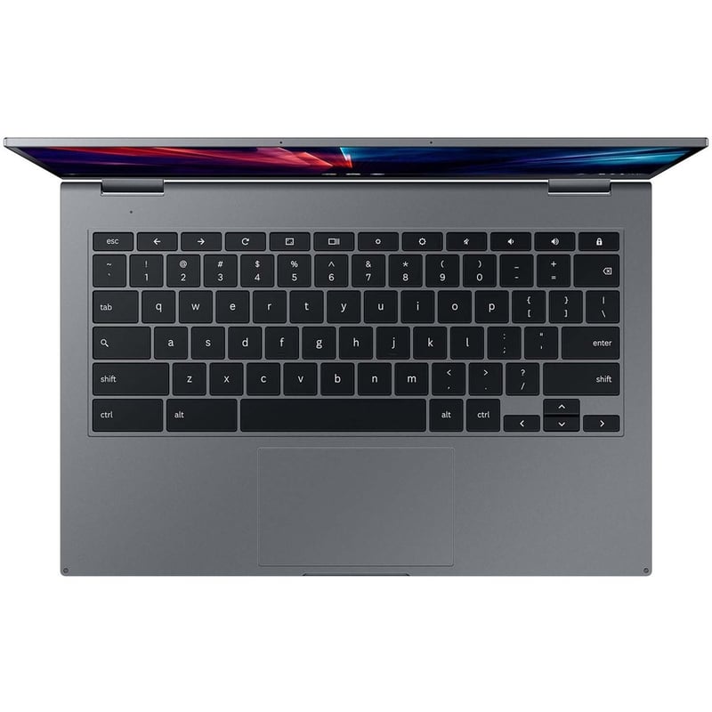 Samsung Galaxy Chromebook 2 XE530QDA-KB1US 13.3" Touchscreen Convertible 2 in 1 Chromebook - Full HD - 1920 x 1080 - Intel Core i3 10th Gen i3-10110U 2.10 GHz - 8 GB Total RAM - 8 GB On-board Memory - 128 GB SSD - Mercury Gray - Thumbnail 2