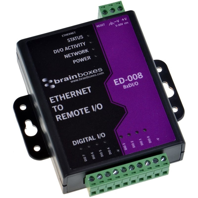 Brainboxes - Ethernet to 8 Digital IO Lines - Thumbnail 1