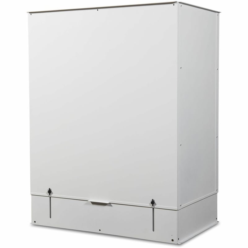 APC by Schneider Electric VED for 750mm Wide Tall Range /Vertical Exhaust Duct Kit for SX Enclosure White - Thumbnail 1