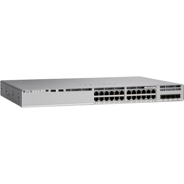 Cisco Catalyst 9200 24-port PoE+ Switch, Network Advantage - Thumbnail 2
