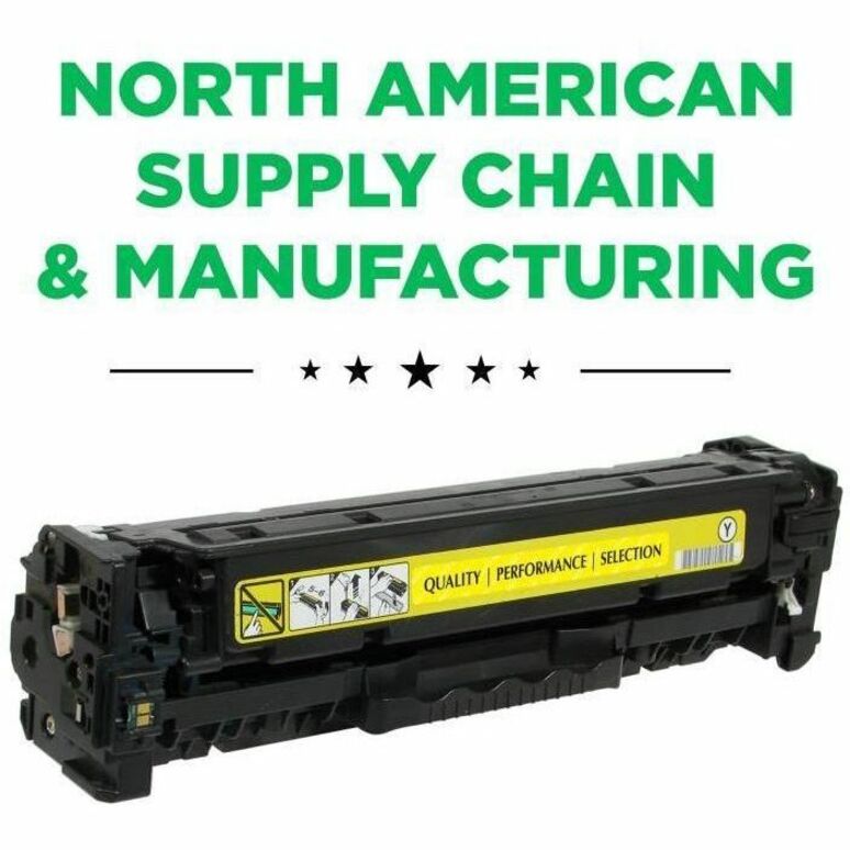 Clover Imaging Remanufactured Extended Yield Yellow Toner Cartridge for HP CE412A - Thumbnail 2