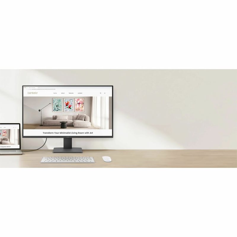 BENQ 27 FHD IPS MONITOR100HZ BLACK1920X1080250NIT5MS - Thumbnail 4