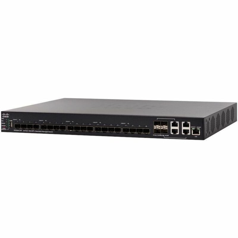 Cisco SX550X-24F 24-Port 10G SFP+ Stackable Managed Switch - Thumbnail 3