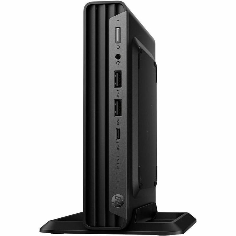 HP Elite Mini 805 G8 Desktop Computer - AMD Ryzen 3 PRO 5350GE - 32 GB - 512 GB SSD - Desktop Mini - Thumbnail 3
