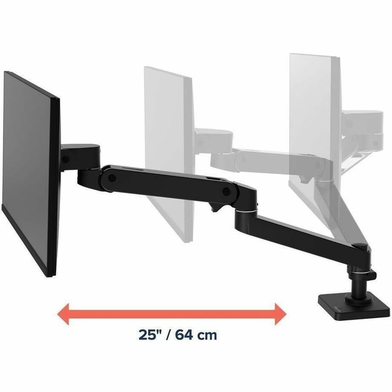 LX PRO ARM SINGLE DISPLAY DESK GROMMET MOUNT WCB - Thumbnail 3